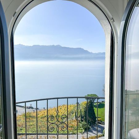 Room With 360° View Overlooking Lake Geneva And Alps Puidoux Buitenkant foto