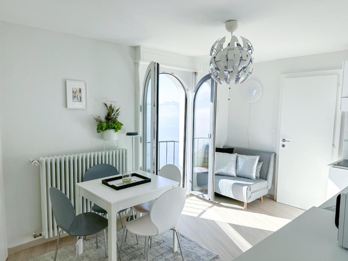 Room With 360° View Overlooking Lake Geneva And Alps Puidoux Buitenkant foto